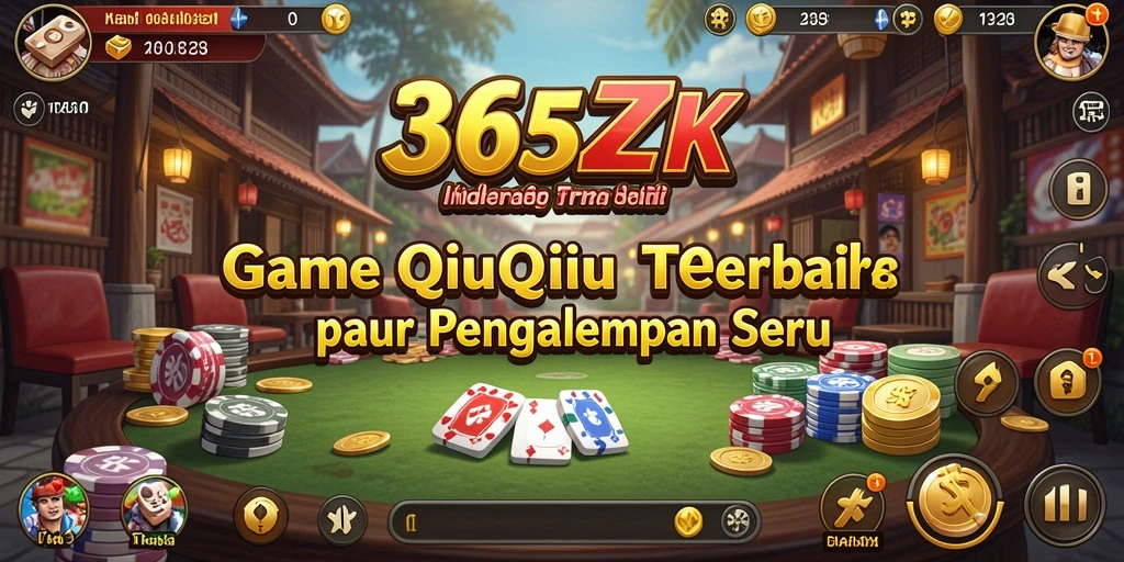 Screenshot menampilkan gameplay seru dalam game QiuQiu 365ZK.