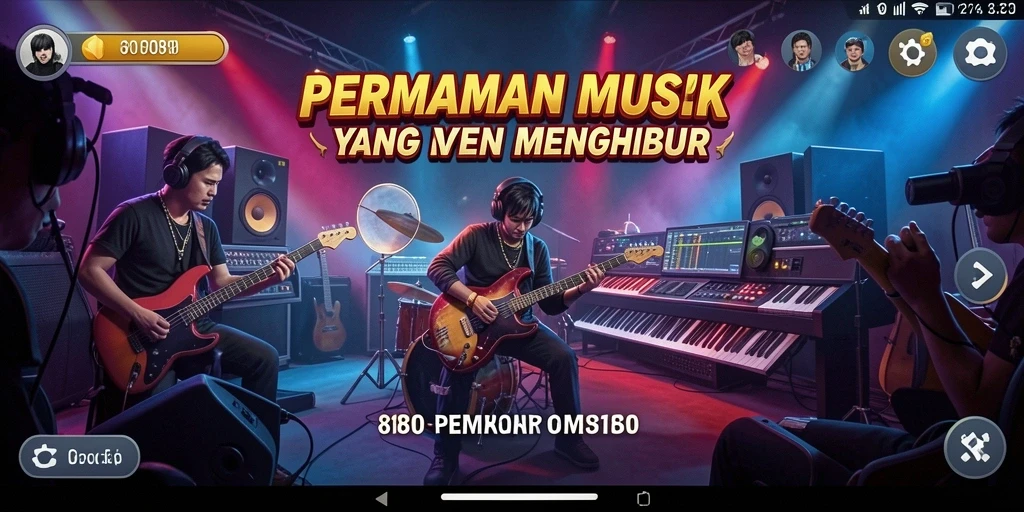 Tampilan gameplay 8180 yang seru dan penuh warna.