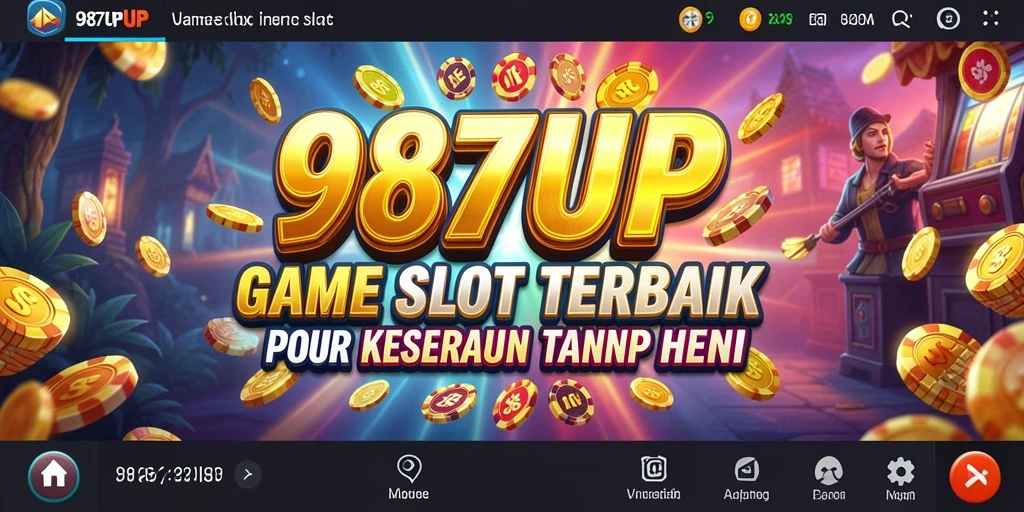 Screenshot menunjukkan gameplay mendebarkan dari 987UP di slot.