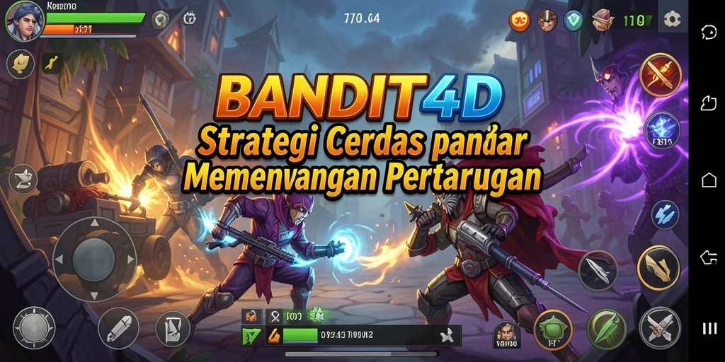 Screenshot gameplay BANDIT4D menampilkan aksi strategis yang mendebarkan.