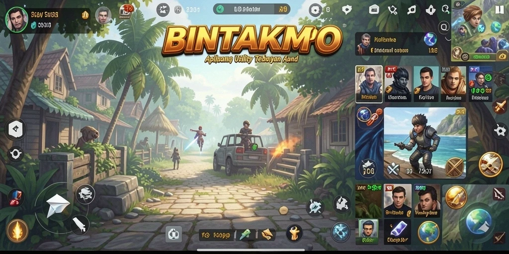 Tampilan antarmuka BINTANGMPO yang modern dan intuitif.