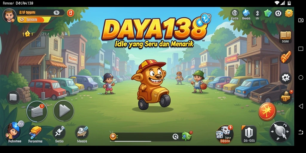 Screenshot gameplay DAYA138 yang menunjukkan mekanisme idle yang menarik.