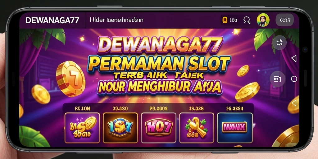 Screenshot gameplay DEWANAGA77 menampilkan keseruan permainan slot yang mengasyikkan.