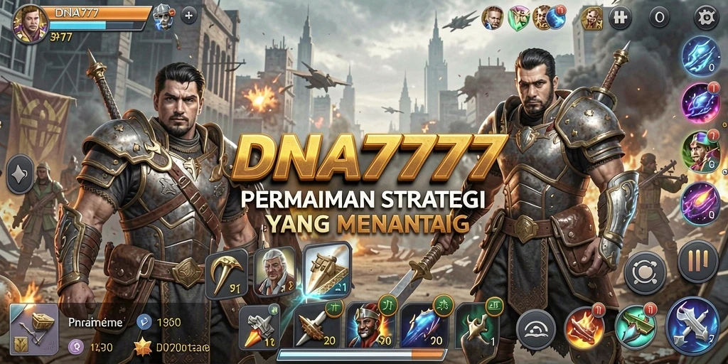 Tampilan menarik dari gameplay <strong>DNA777</strong> yang memikat pemain.