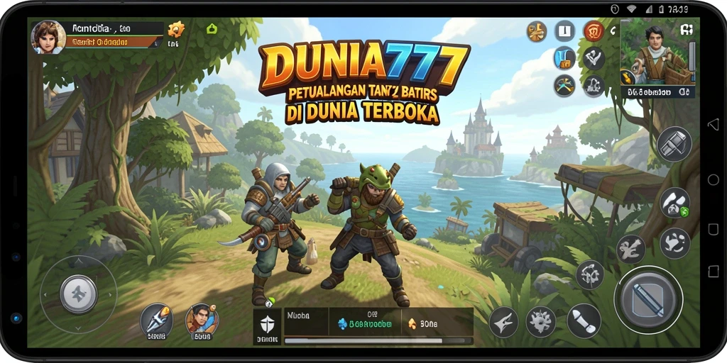 Gameplay DUNIA777 yang menakjubkan dan imersif di dunia terbuka.