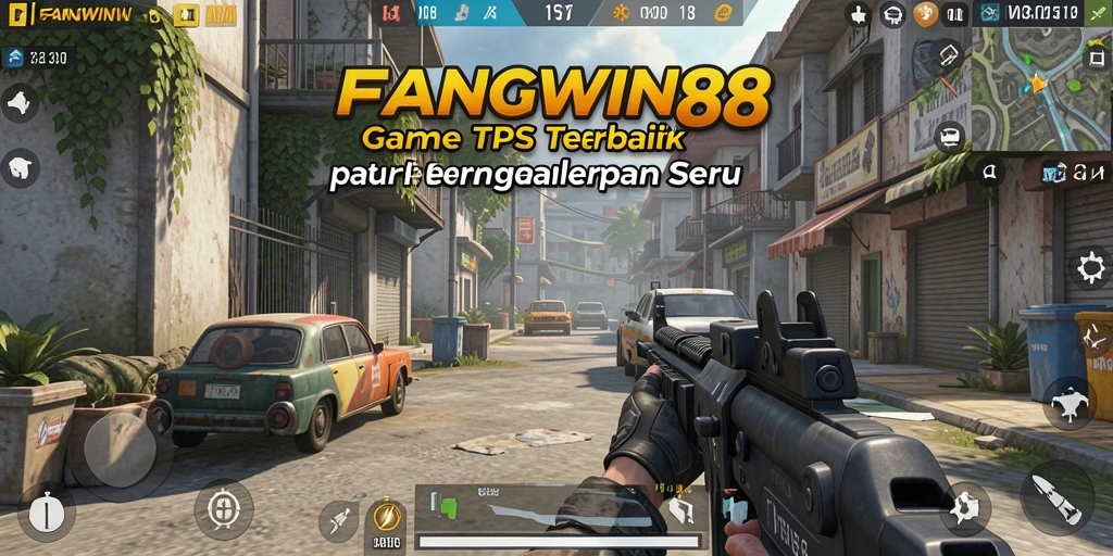 Screenshot gameplay FANGWIN88 yang memperlihatkan aksi tembak-menembak yang mendebarkan.