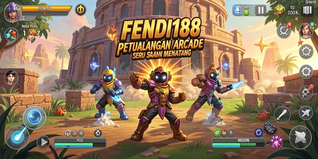 Tampilan gameplay seru di FENDI188 yang menuntut keterampilan tinggi.