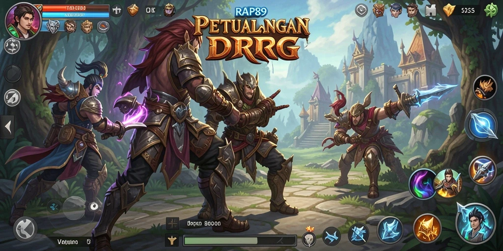 Tampilan gameplay seru dan grafis menawan dari RAP89.