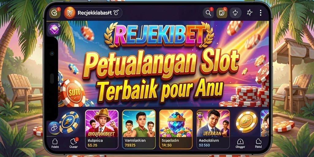 Tampilan gameplay Slot yang menarik dari REJEKIBET.