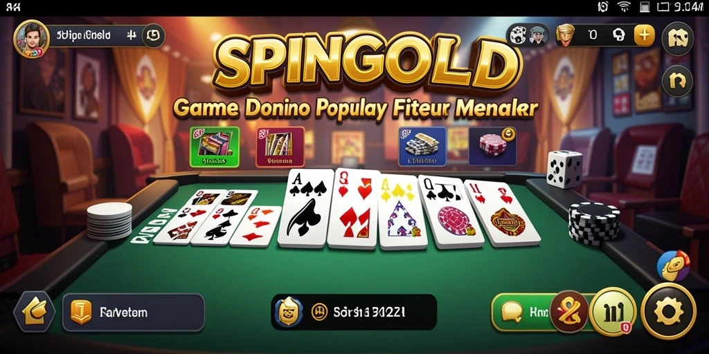 Gameplay seru dalam SPINGOLD yang menunjukkan pemain bersaing.