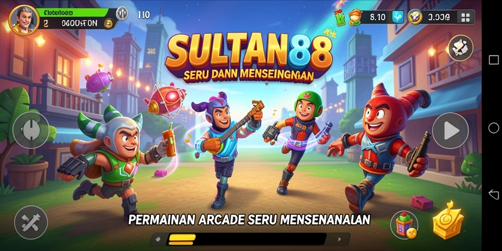 Tampilan gameplay seru dan penuh tantangan SULTAN88.