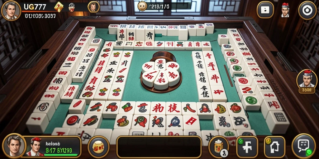 Tampilan gameplay UG777 yang menarik dan menantang dalam Mahjong.